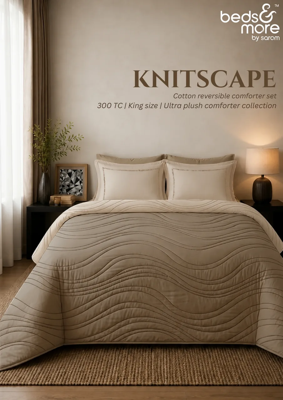Knitscape, comforter set by Beds & More