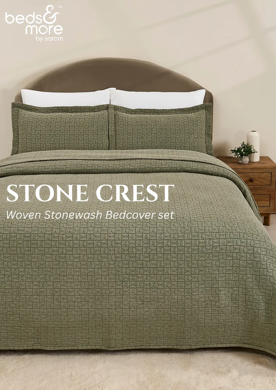 Stone Crest, bedcover set by Beds & More