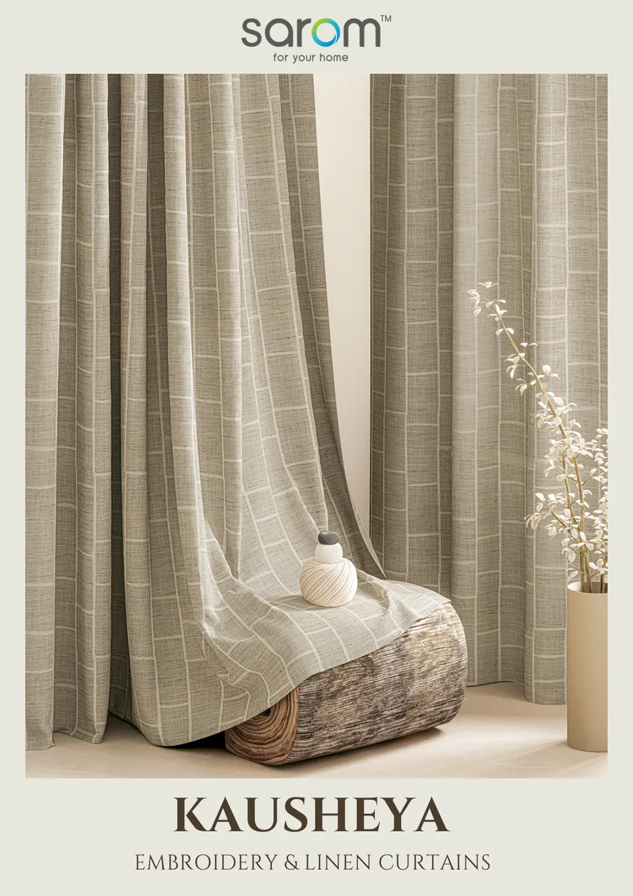 Kausheya, embroidered linen by Matlin