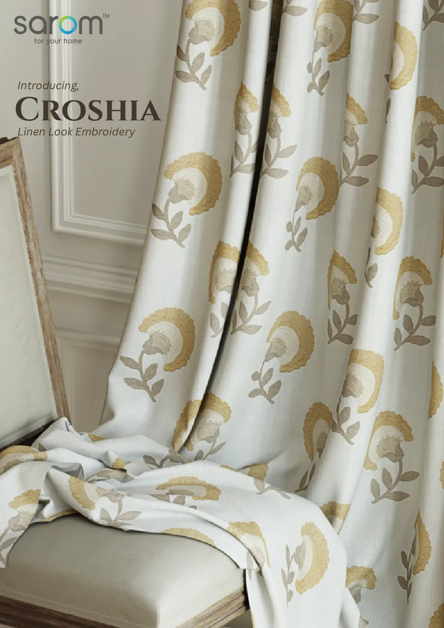 Croshia, embroidered linen by SJ