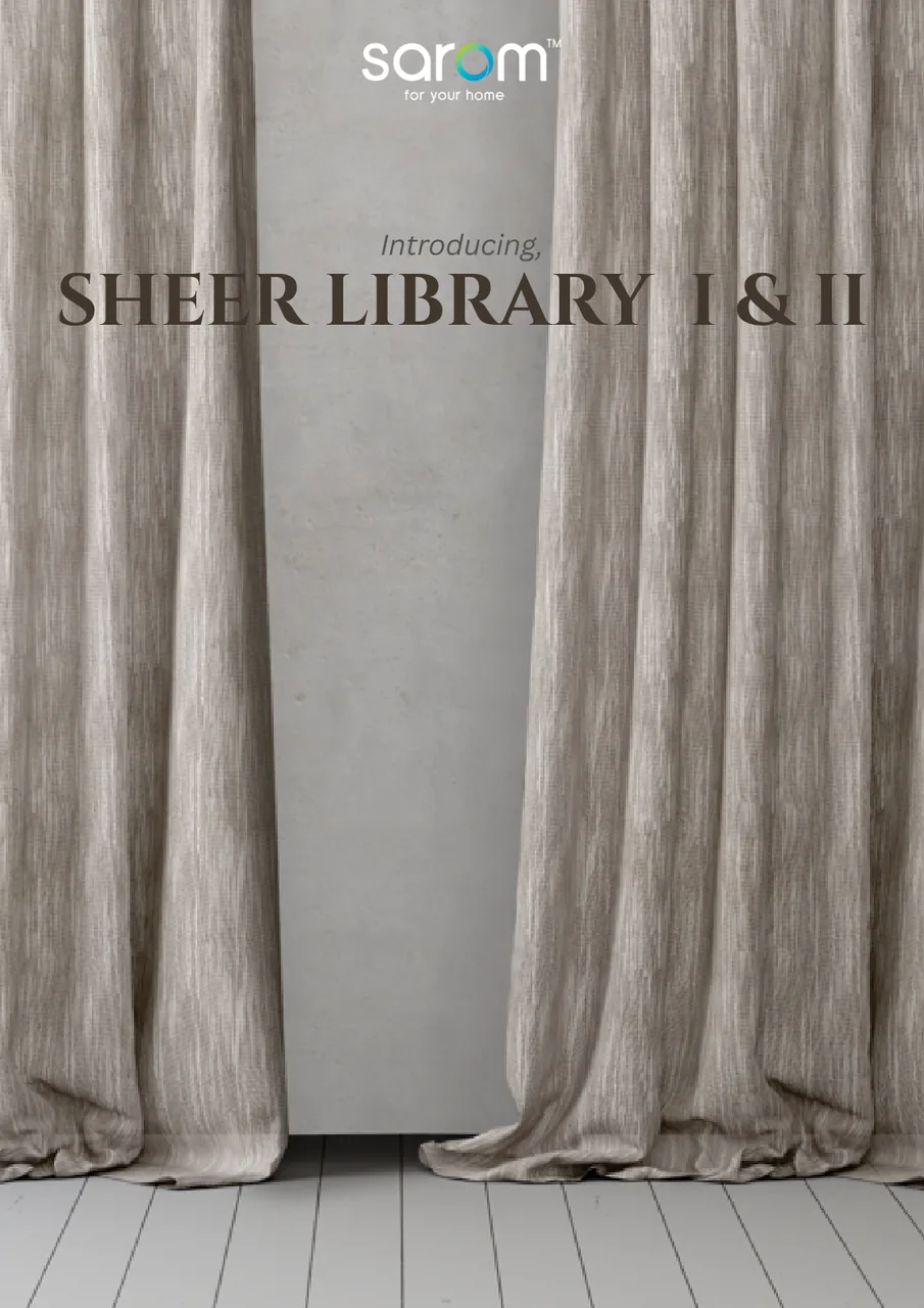 Sheer Library I & II, wider width sheer by SJ