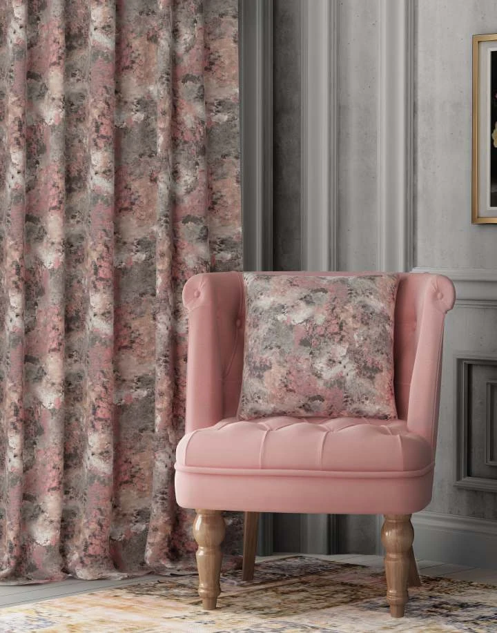 Halden, digital print velvet by SJ