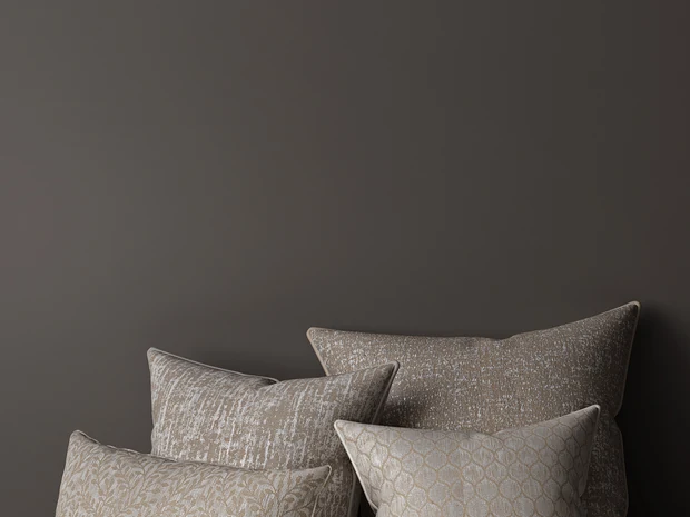 Cushions in Sarom upholstery